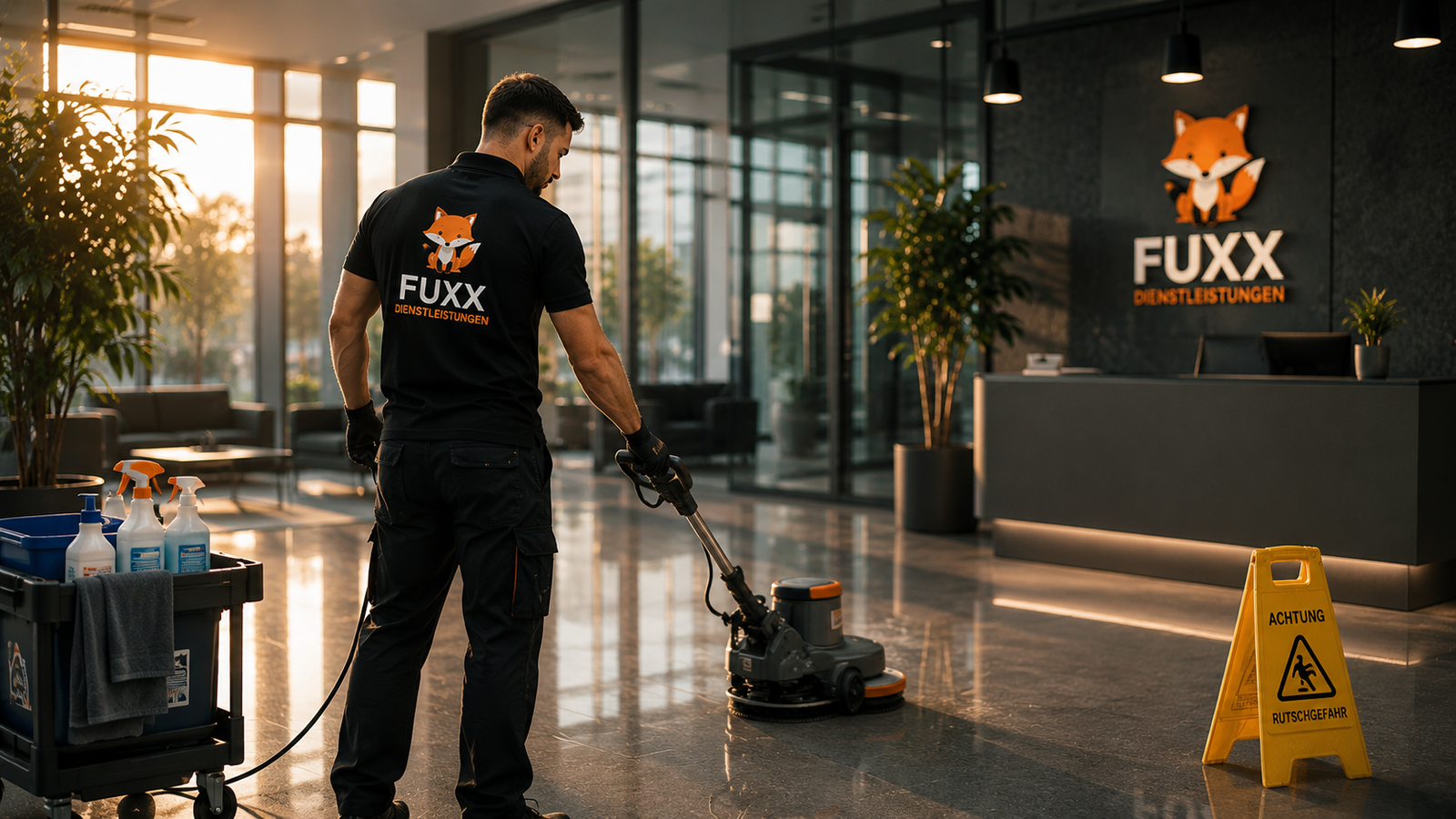 Reinigung von FUXX Dienstleistungen