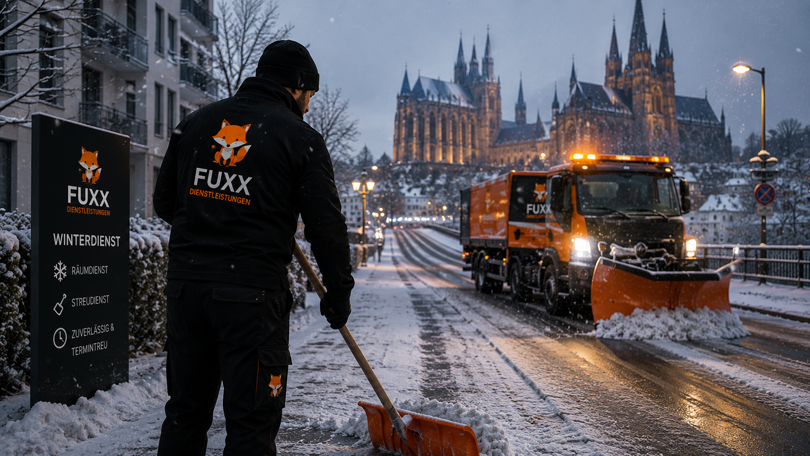 Winterdienst von FUXX Dienstleistungen